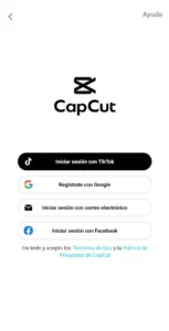 CapCut - Editor de video - Captura de pantalla 1